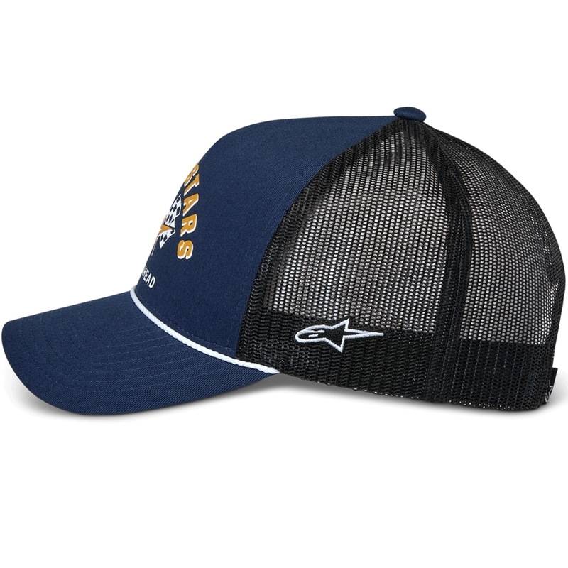 Alpinestars Finisher Trucker cap blauw-zwart