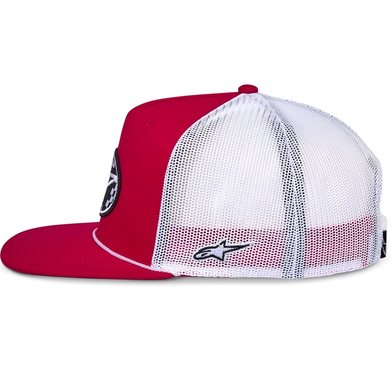 Alpinestars Contender Trucker Cap rood-wit