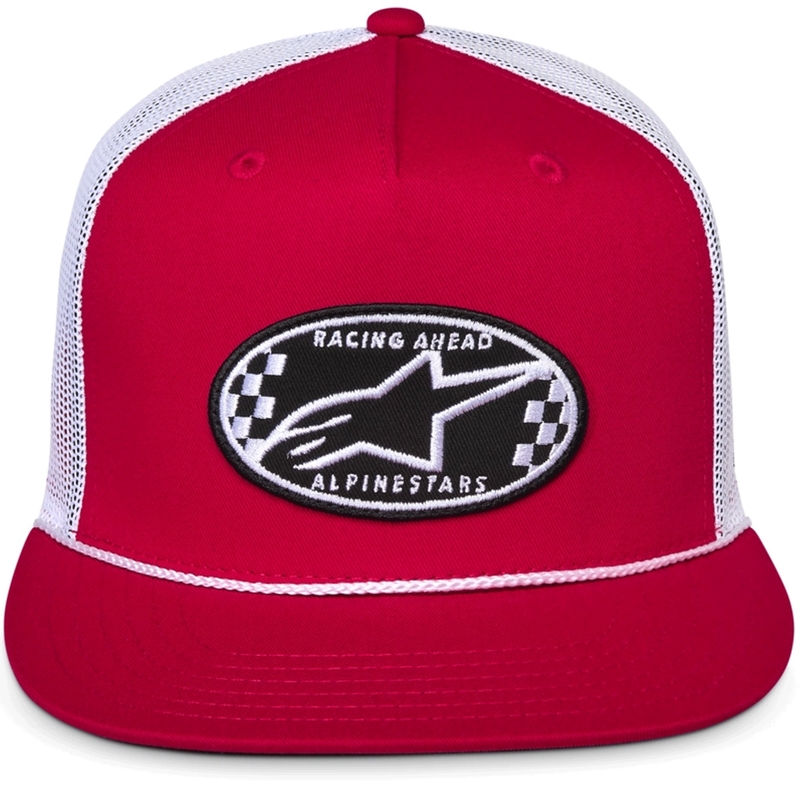 Alpinestars Contender Trucker Cap rood-wit