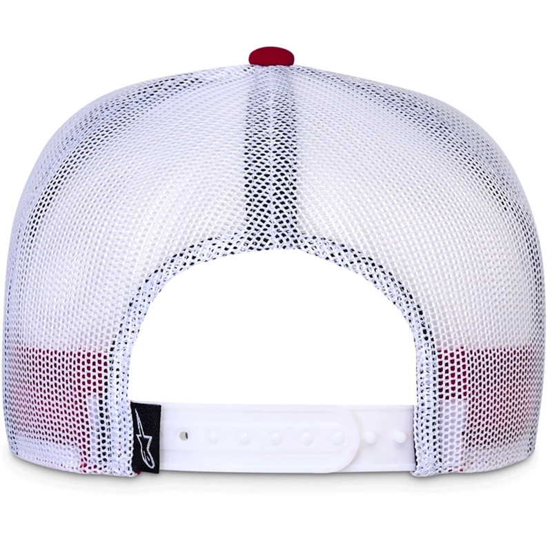 Alpinestars Contender Trucker Cap rood-wit
