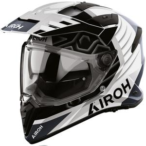 Enduro motorhelm Airoh BADX-X Cube grijs