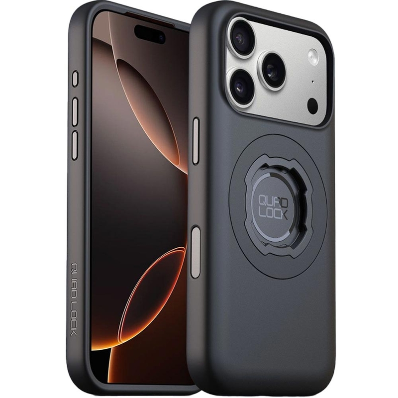 Quad Lock® MAG-hoesje voor iPhone 18 Pro, zwart