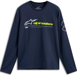Alpinestars Mandalory CSF T-shirt met lange mouwen, blauw