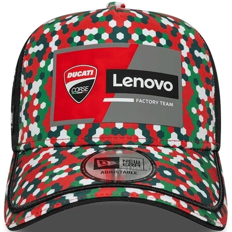 Ducati New Era Lenovo Mugello pet zwart-rood-multicolor