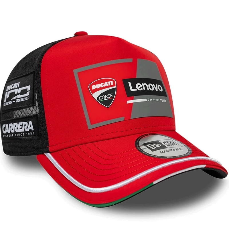 Ducati New Era Lenovo pet zwart-rood