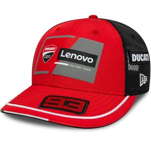 Ducati New Era Lenovo Marquez 93 pet zwart-rood