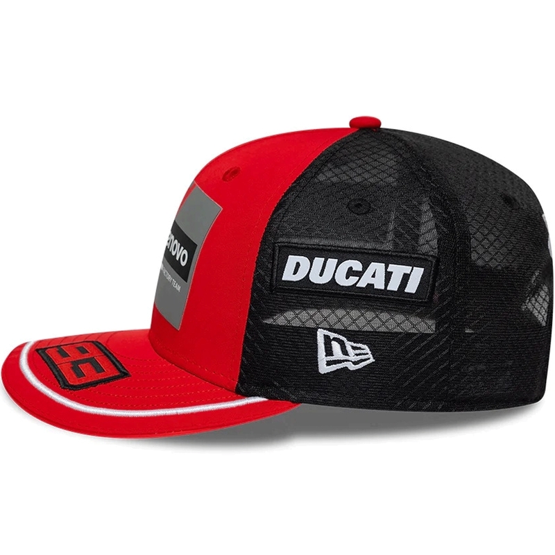 Ducati New Era Lenovo Marquez 93 pet zwart-rood