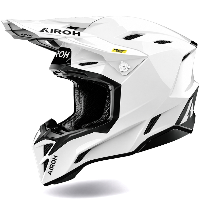 Airoh Aviator Factory Color motorcrosshelm wit