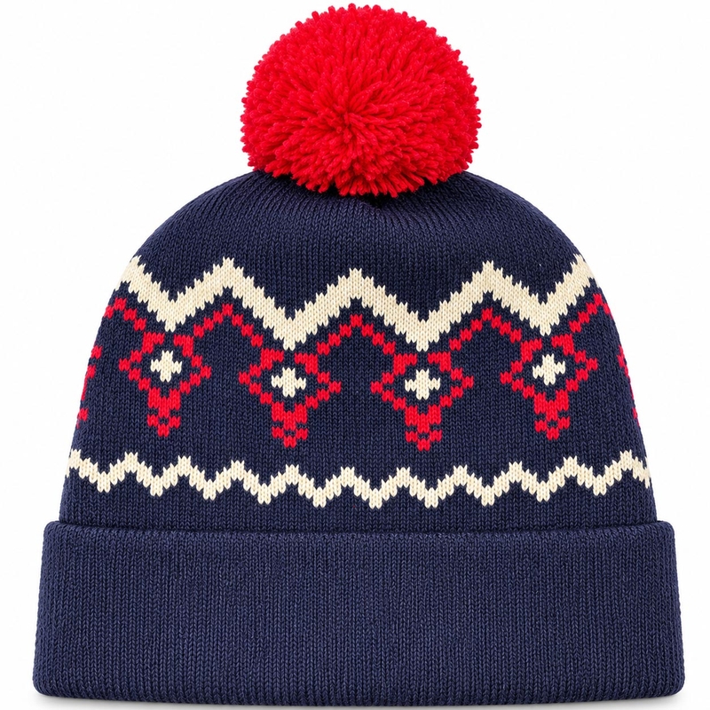 Red Bull wintermuts in donkerblauw-rood