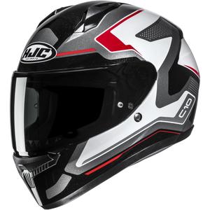 Integraal motorhelm HJC C10 Cric MC1 zwart-wit-rood