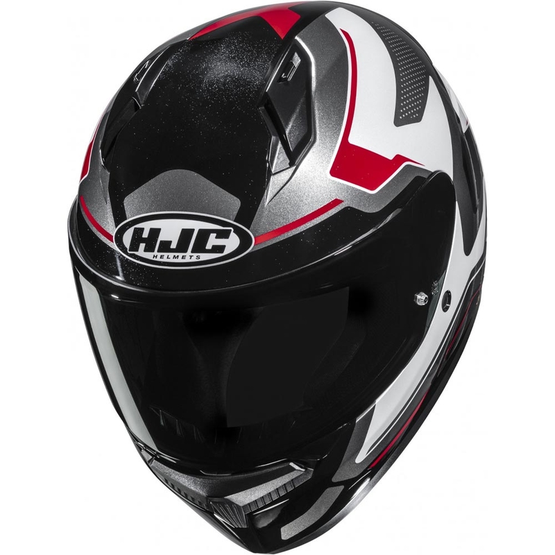 Integraal motorhelm HJC C10 Cric MC1 zwart-wit-rood