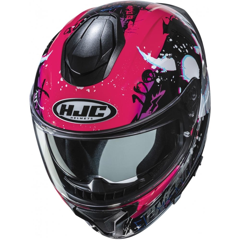 Integraal motorhelm HJC C71 FQ20 MC8 zwart-roze