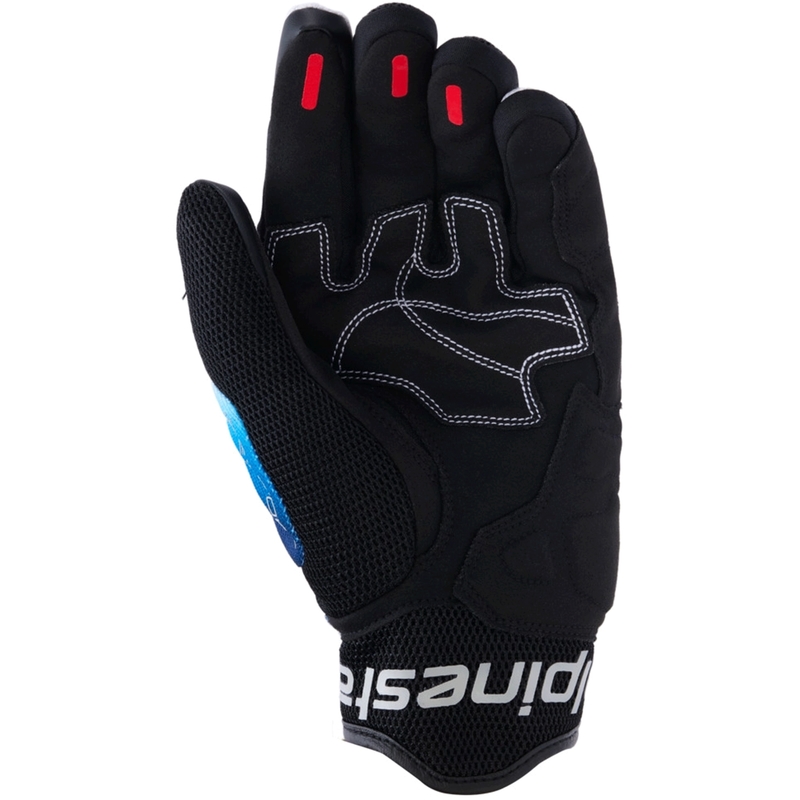 Alpinestars Mogress Airflow motorhandschoenen blauw-zwart-wit