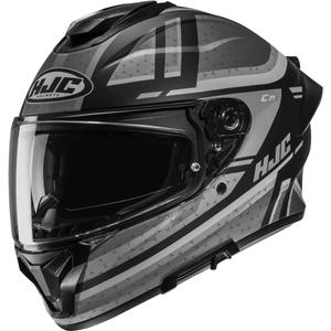 Integraal motorhelm HJC C71 Novah MC5SF zwart-grijs
