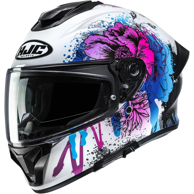 Integraal motorhelm HJC C71 Roko MC28 wit