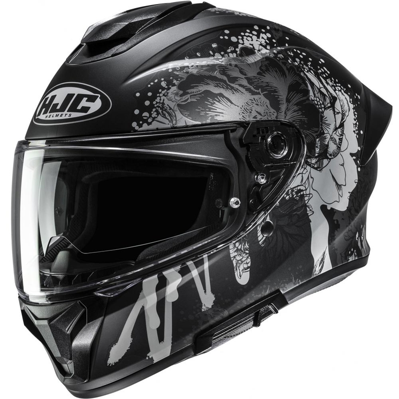 Integraal motorhelm HJC C71 Roko MC5SF zwart-grijs