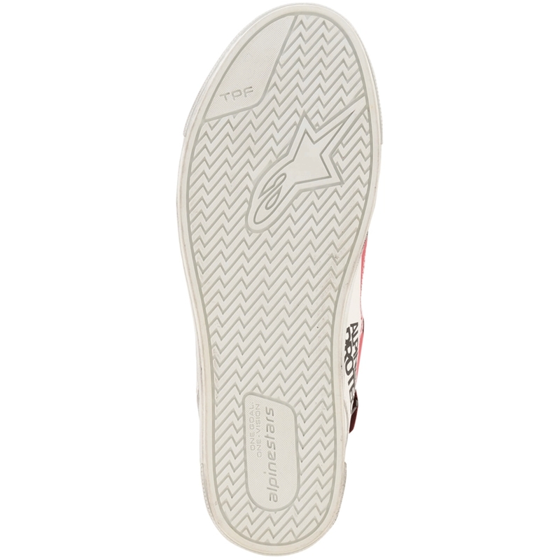 Alpinestars Stated Flair motorlaarzen wit-rood