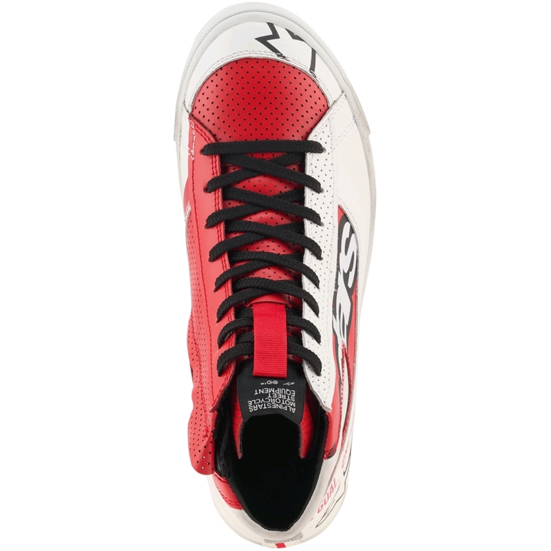 Alpinestars Stated Flair motorlaarzen wit-rood