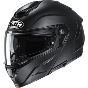 Opklapbare motorhelm HJC C92 Solid semi-mat zwart