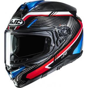Integraal motorhelm HJC F72 Carbon Kairo MC21 zwart-blauw-rood-wit