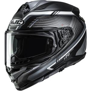 Integraal motorhelm HJC F72 Carbon Kairo MC5SF zwart-grijs-wit
