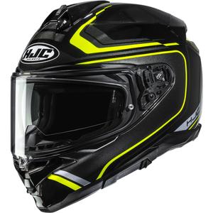 Integraal motorhelm HJC F72 Oflo MC3H zwart-fluor geel