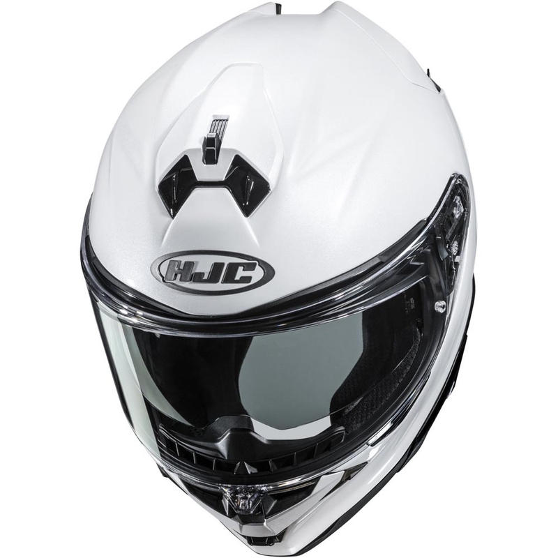 Integraal motorhelm HJC F72 Effen parelwit