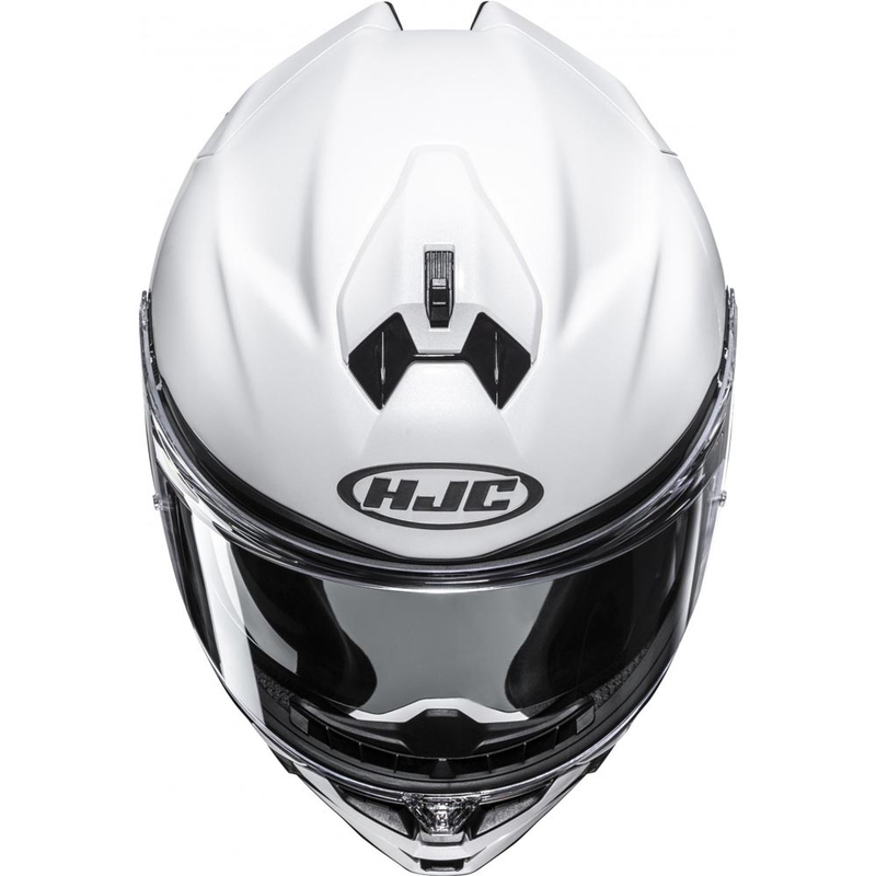 Integraal motorhelm HJC F72 Effen parelwit