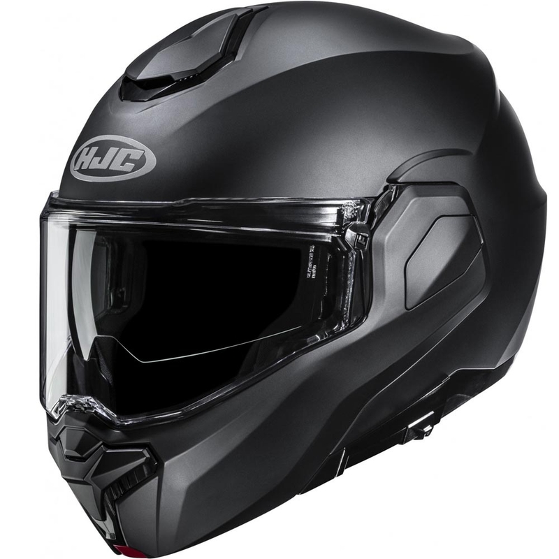 Opklapbare motorhelm HJC i101 Solid semi-mat zwart