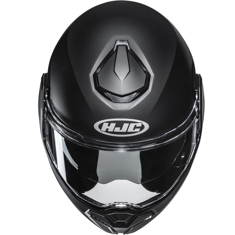 Opklapbare motorhelm HJC i101 Solid semi-mat zwart