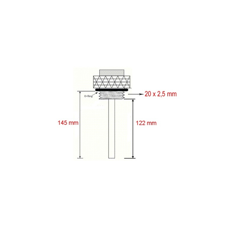 JMT Honda oliethermometer