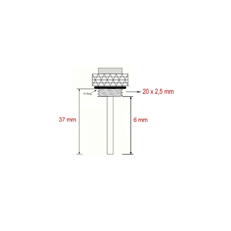 Oliethermometer JMT Honda 3/Yamaha