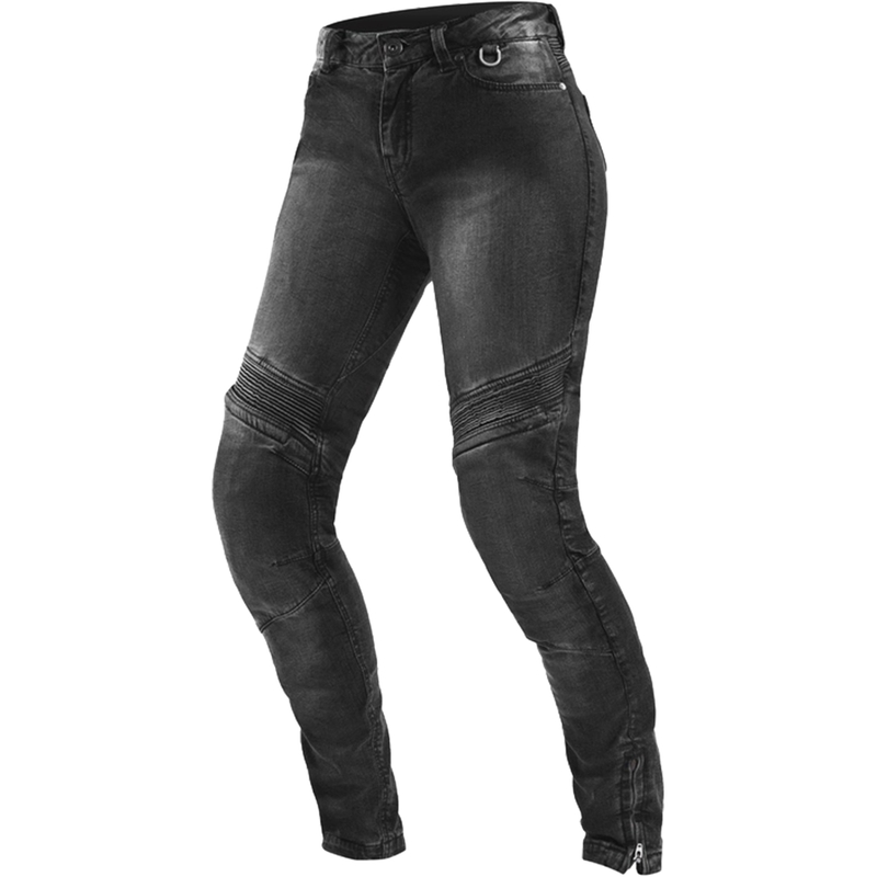 Damesmotorjeans met lange pijpen van Shima Jess in blauw