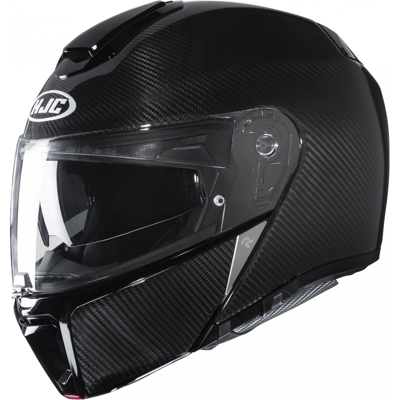 Vyklápěcí přilba na motorku HJC RPHA 90S Carbon černá