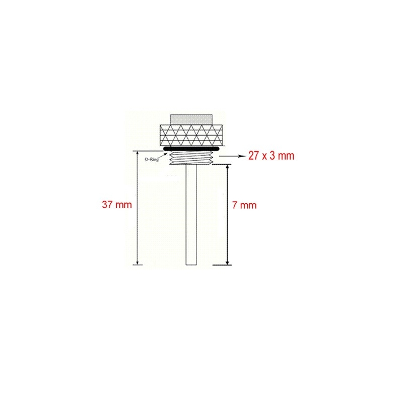 JMT Yamaha oliethermometer