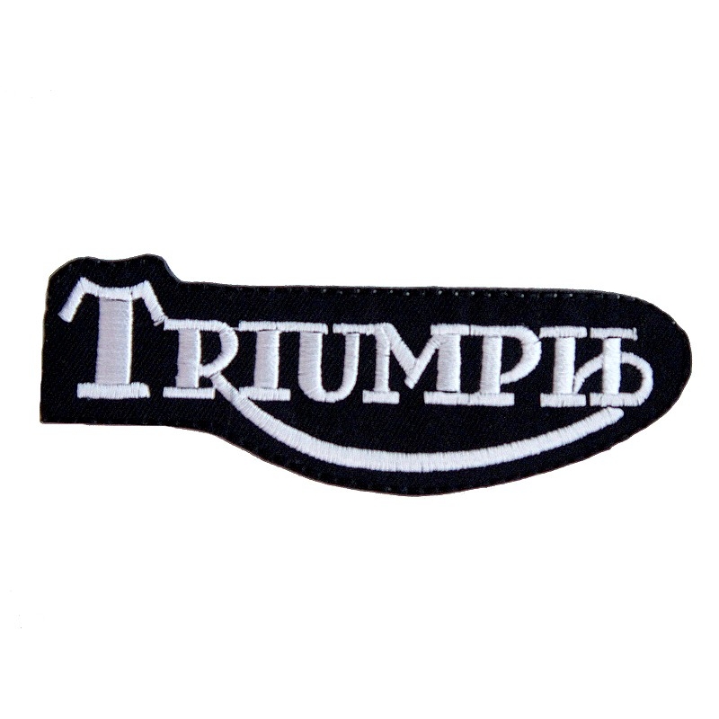 Nášivka a nažehlovačka Triumph černá