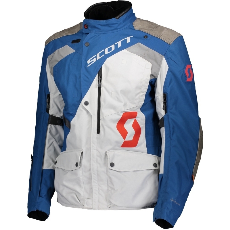 Motorjas SCOTT Dualraid Dryo blauw-grijs uitverkoop