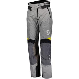 Damesfietsbroek SCOTT Dualraid Dryo grijs en geel uitverkoop