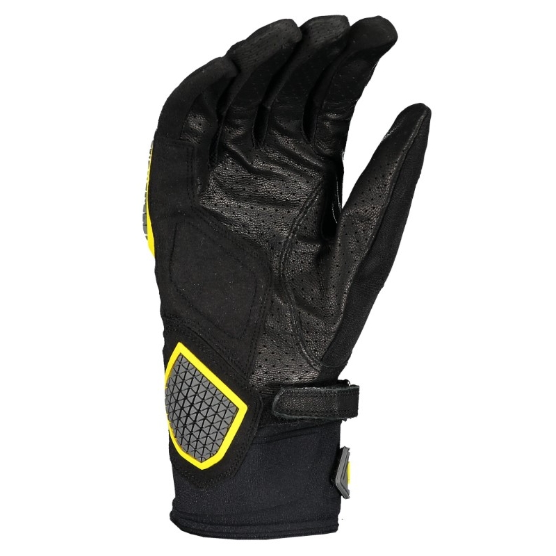 Motorhandschoenen SCOTT Dualraid zwart-geel uitverkoop