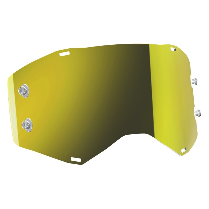 Geel spiegelglas voor SCOTT Prospect/Fury motorcrossbril uitverkoop