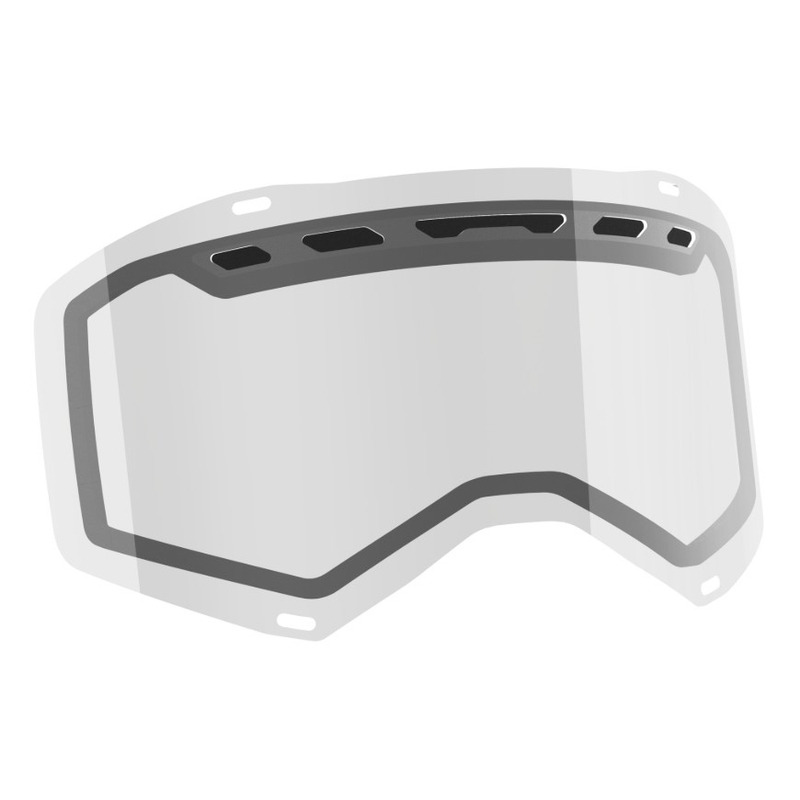 Dubbel helder glas voor SCOTT Prospect/Fury motorcrossbril