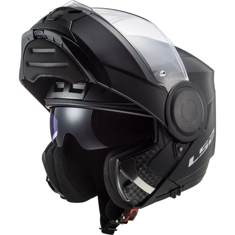 Vyklápěcí přilba na motorku LS2 FF902 Scope Solid černá matná