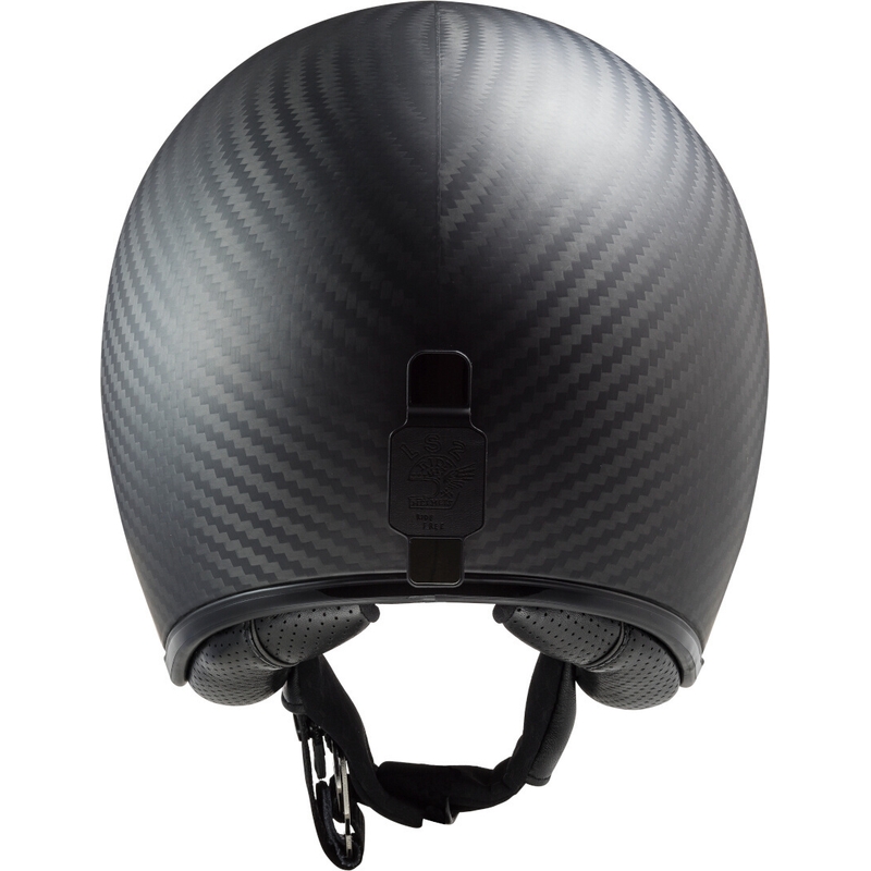 Open motorhelm LS2 OF601 Bob C Carbon