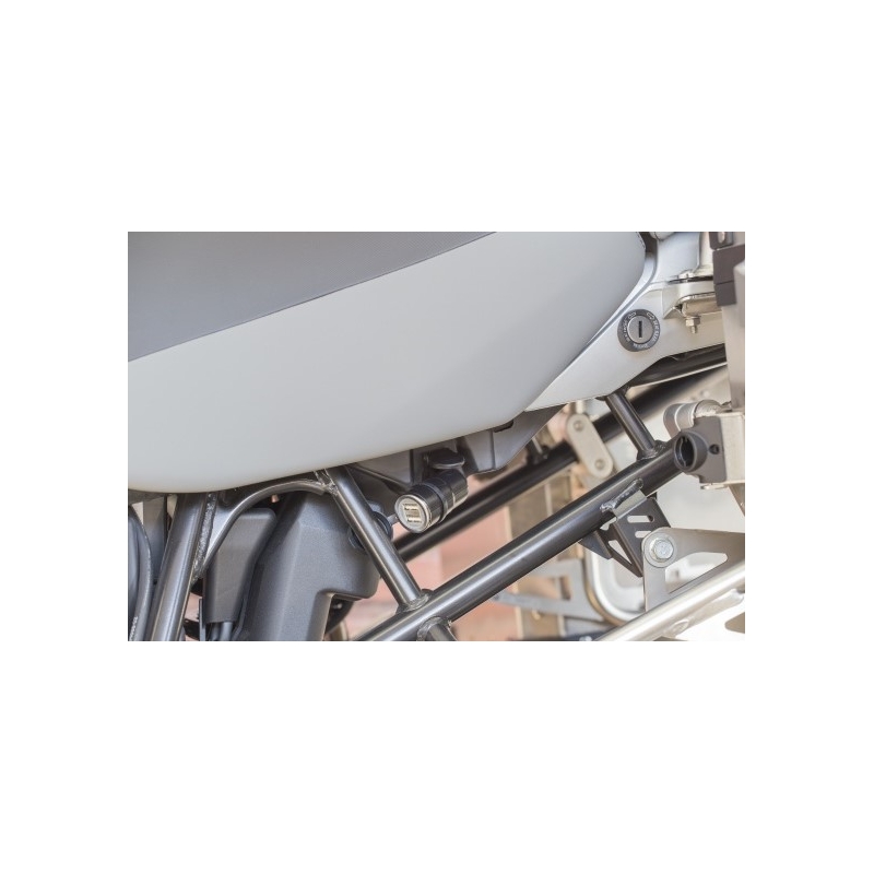 DIN-adapter Interphone met 2x USB-uitgang voor motorfietsen, 2A