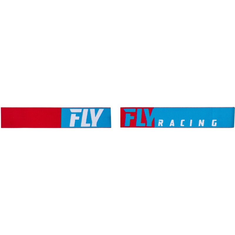 Motokrosové brýle FLY Racing Zone PRO 2019 červeno-bílo-modré (červené chrom plexi) výprodej
