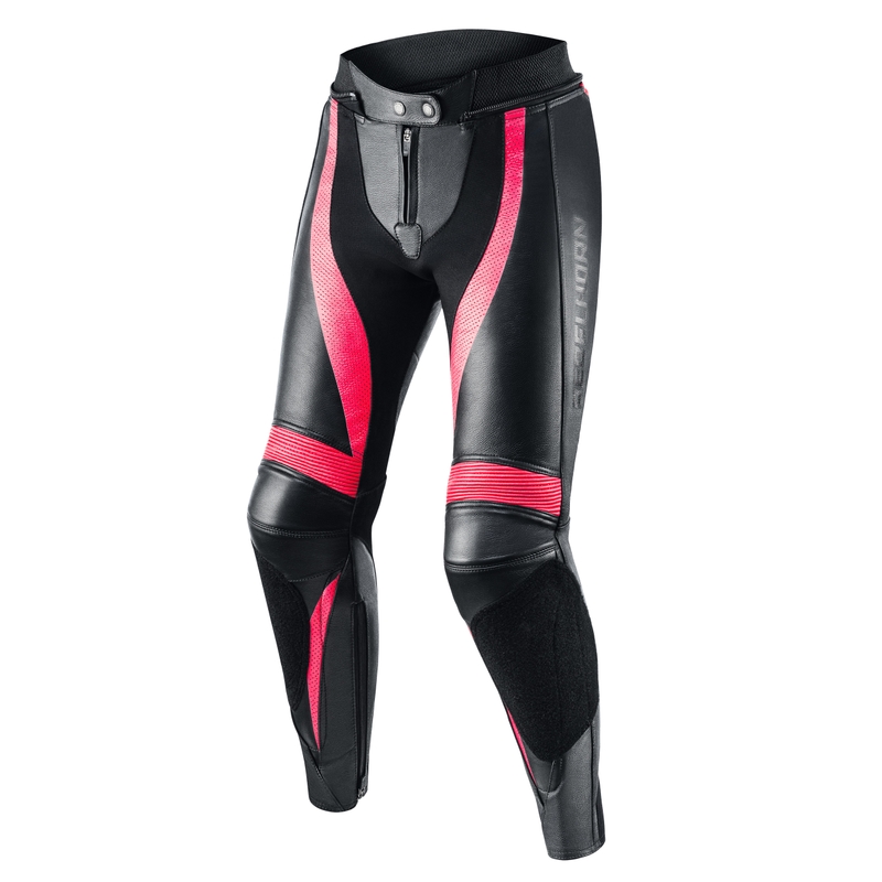 Rebelhorn Rebel zwart met roze motorbroek voor dames