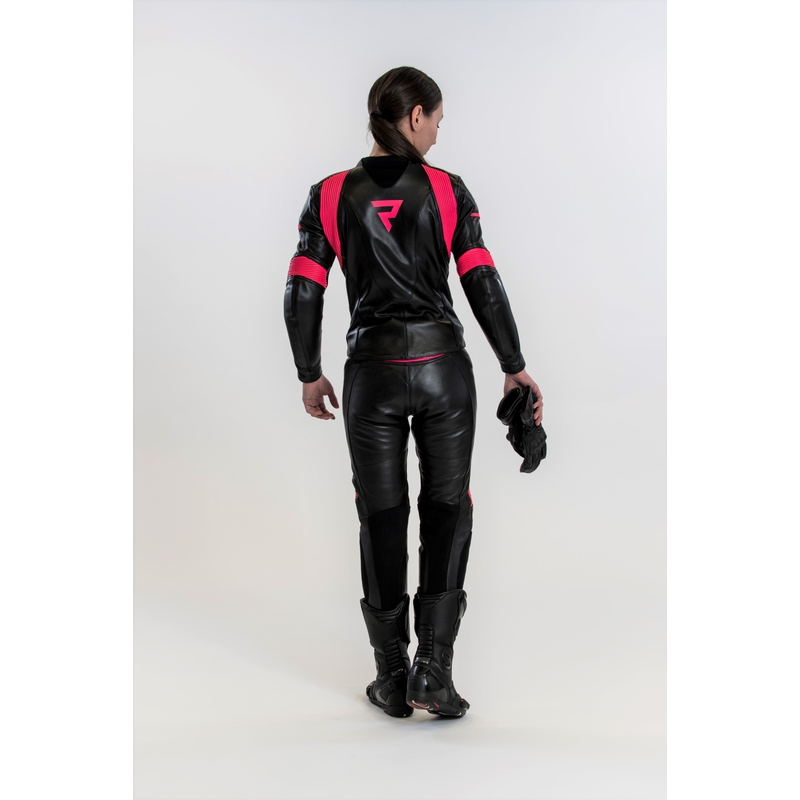 Rebelhorn Rebel zwart met roze motorbroek voor dames