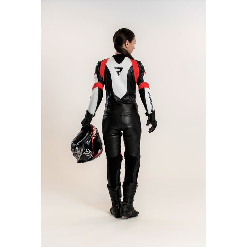 Damesjumpsuit Rebelhorn Rebel Zwart-Wit-Fluorood uitverkoop