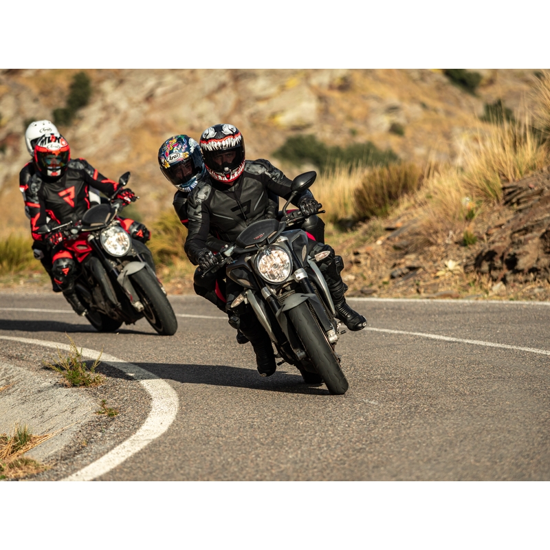 Motorjas Rebelhorn Rebel zwart uitverkoop