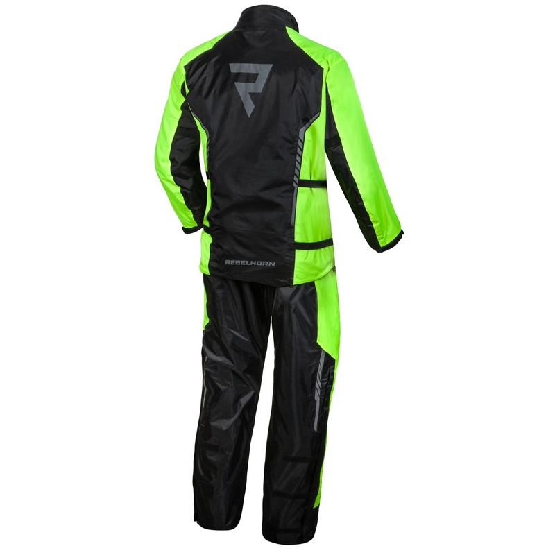 Rebelhorn Patrol fluo geel-zwarte motorcape